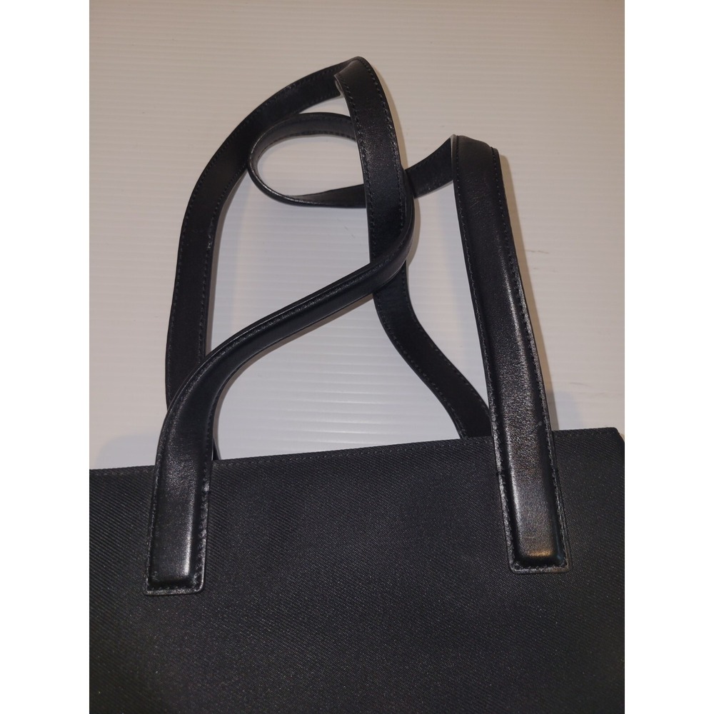 Vintage Coach Black Twill Nylon Mercer Bag 7411 - Picture 4 of 15